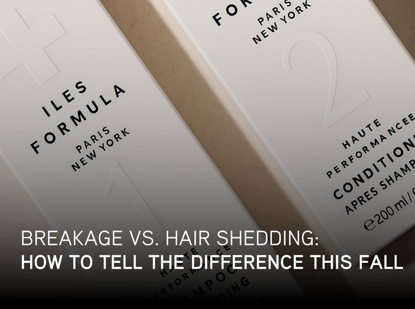 How To Tell The Difference This Fall
– Iles Formula