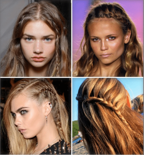 Summer braids top
