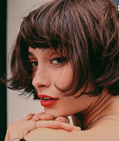 French Girl Fringe That Will Have You Ready To Cut Your Hair