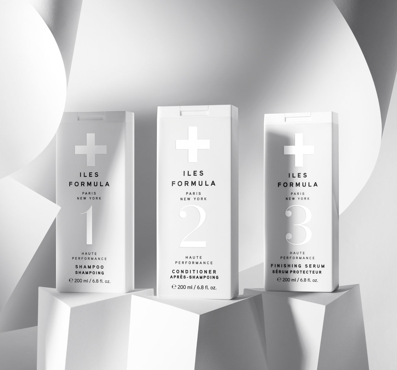 Shampoo, Conditioner, and Finishing Serum