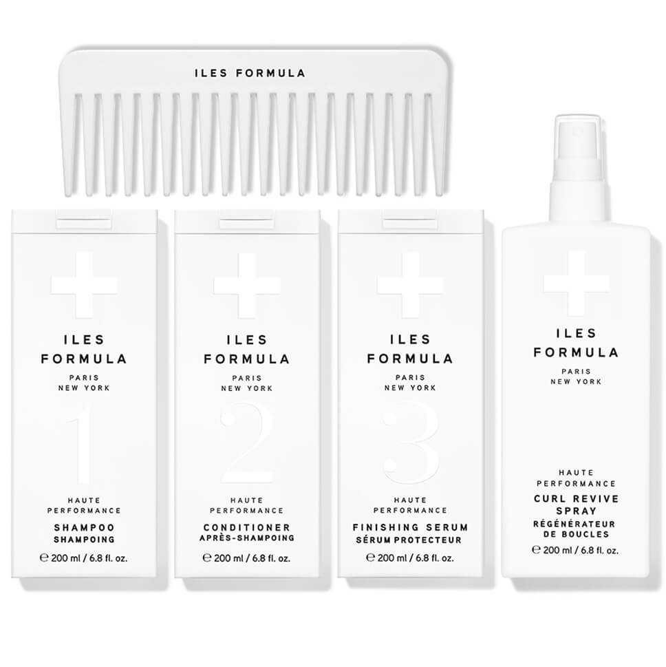 Extension Pack; Shampoo, Conditioner, Finishing Serum, Curl Revive, and Conditioner Distribution Comb