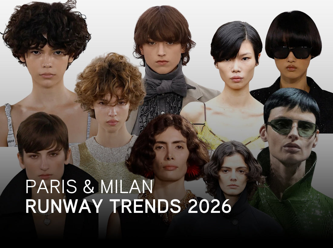PARIS MILAN RUNWAY HAIR TRENDS 2026