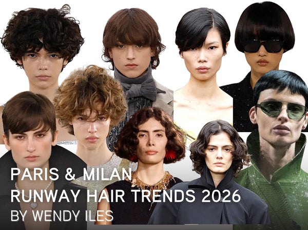 PARIS MILAN RUNWAY HAIR TRENDS 2026