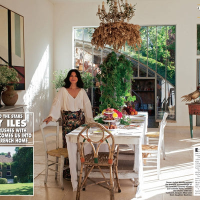 "Hello" Magazine Visits  Our Co-Founder and Her Family at Home.