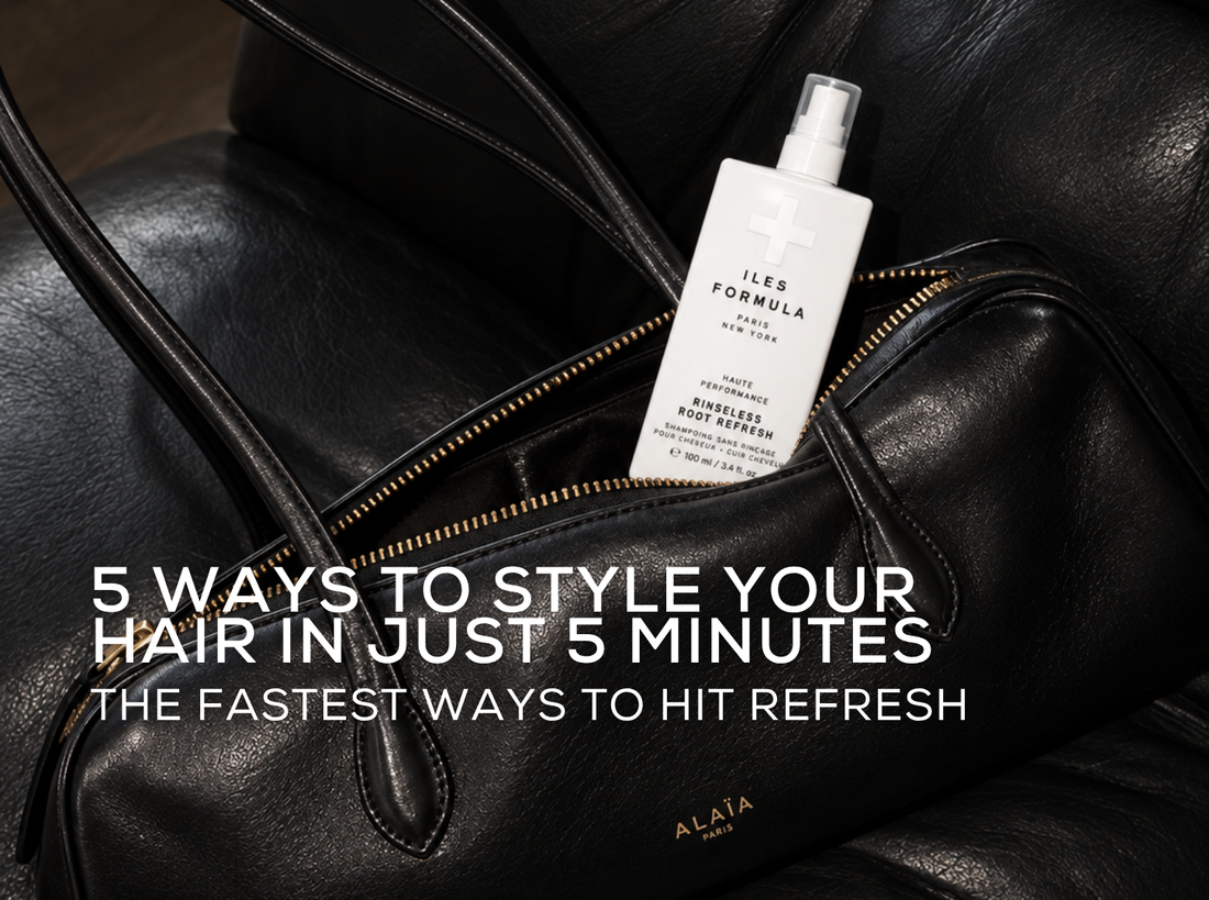 5 Different Ways to Style Your Hair in Under 5 Minutes