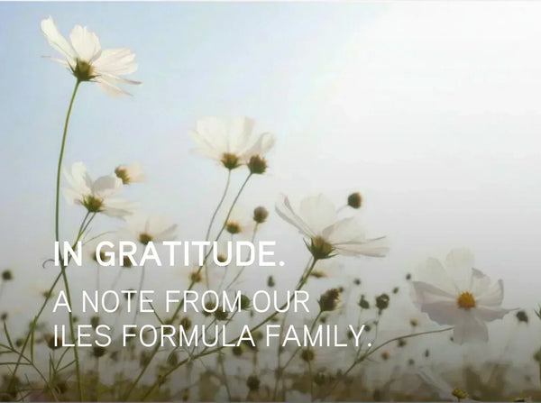 A Note of Gratitude from Iles Formula