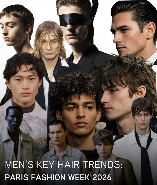 Men's Key Hair Trends: Paris Fashion Week 2026