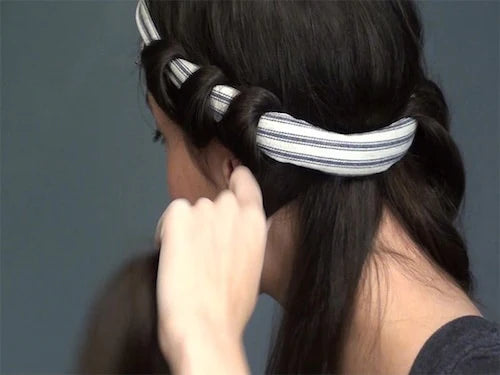 No Heat Curls Technique