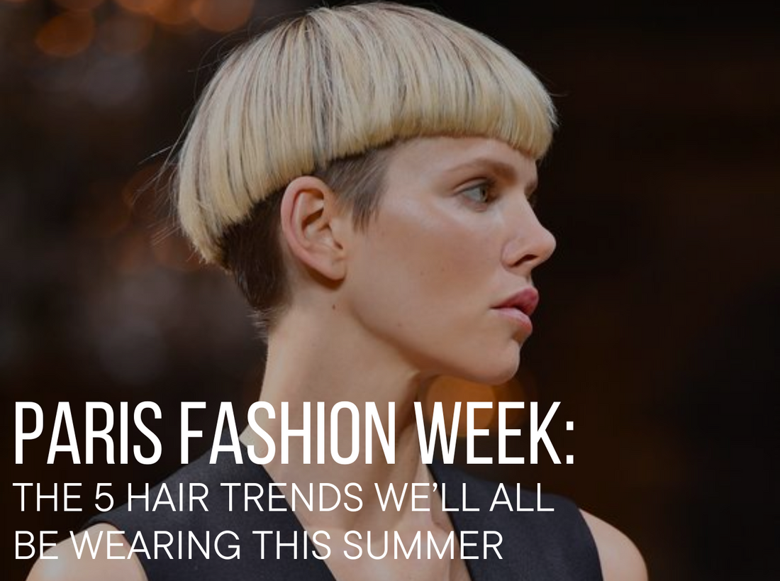 paris fashion week hair trends