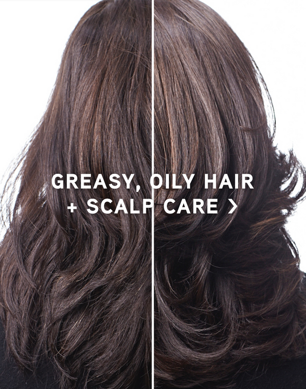 Greasy Oily Hair + Scalp Care