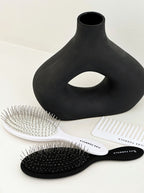 black and white brush