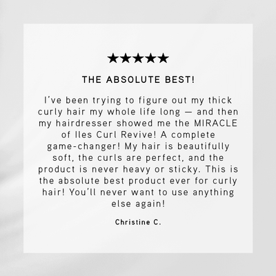 5 Star Review for Curl Revive