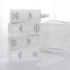 Extension Pack; Shampoo, Conditioner, Finishing Serum, and Curl Revive Stacked On Top of One Another, with Conditioner Distribution Comb, and Vegan-Leather Beauty Bag