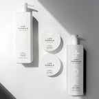 Nurture Collection - Family Size Flat Lay; Shampoo 1000ml, Hair Mask x2, and Conditioner 1000ml