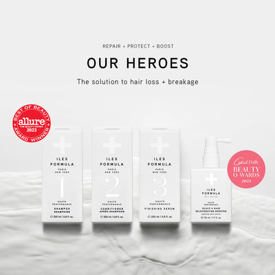 Repair, Protect, Boost. Our Heroes. The Solution To Hair Loss and Breakage.