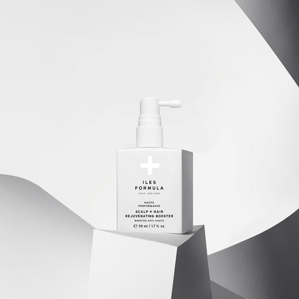 Scalp + Hair Rejuvenating Booster on Podium