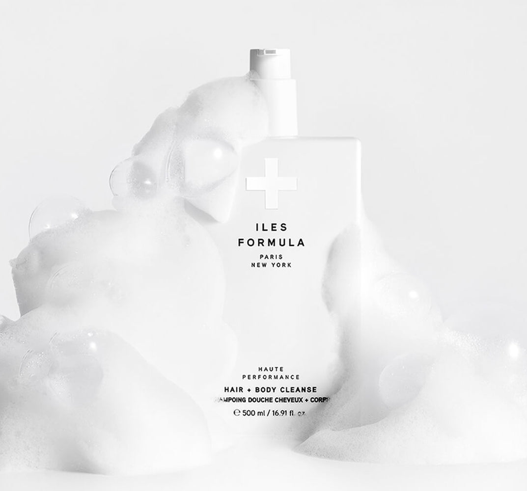 Hair + Body Cleanse 500ml Cover with Lather