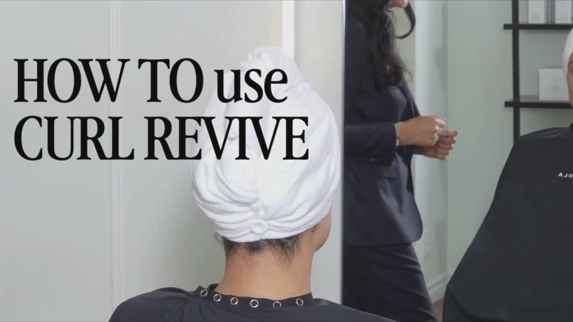 instructional video on how to use the curl revive