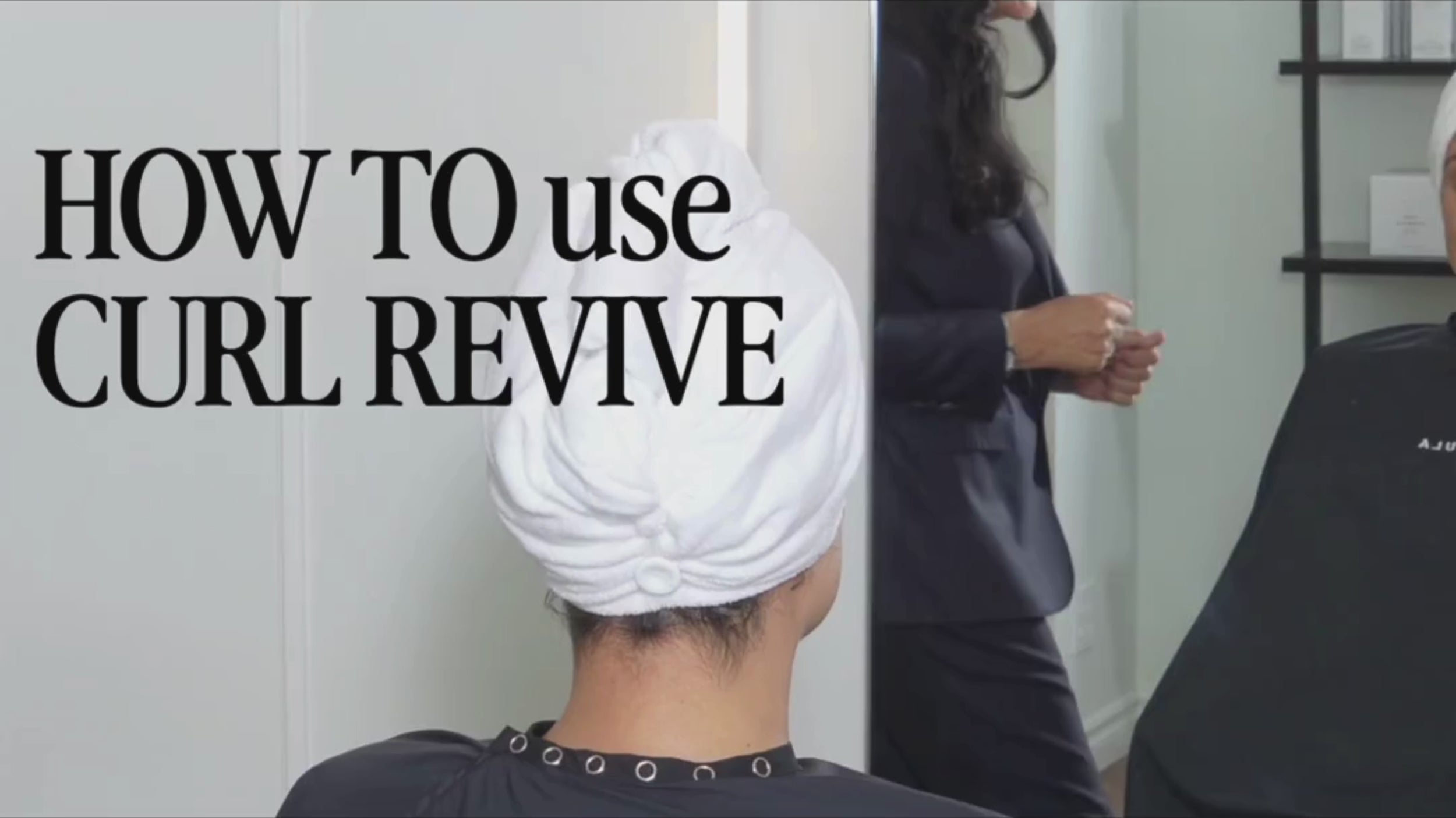 instructional video on how to use the curl revive
